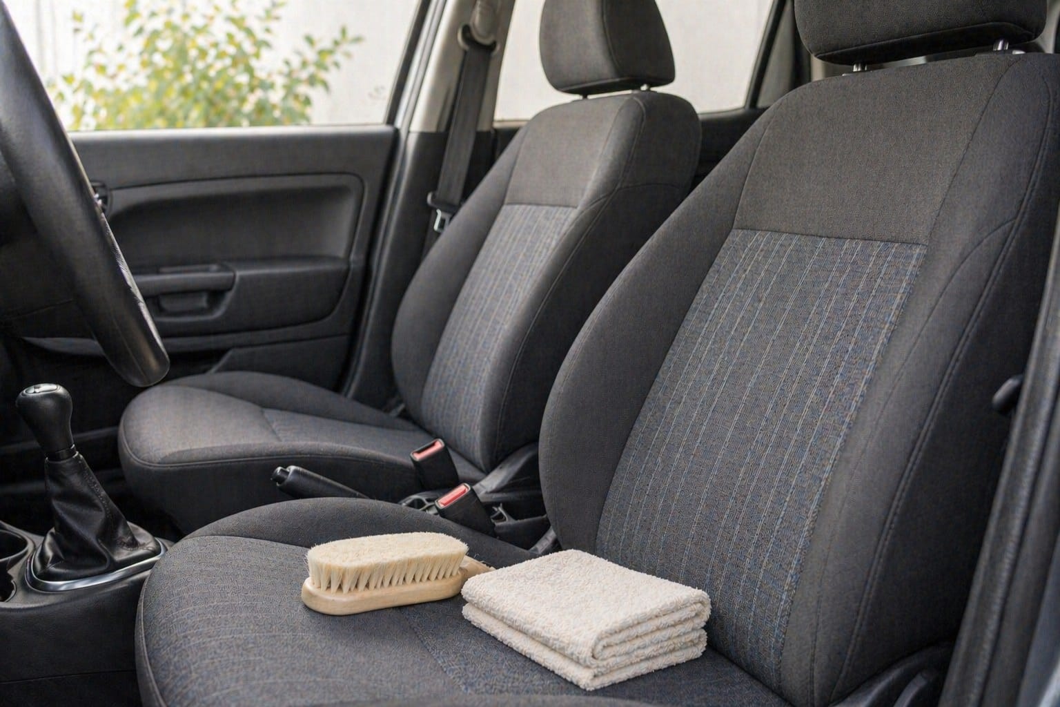 Higienização de banco de carro